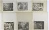 WILLIAM BLAKE Group of 11 etchings.